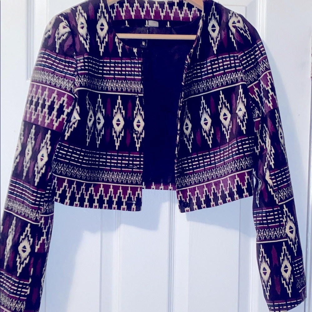 H&M cropped jacket